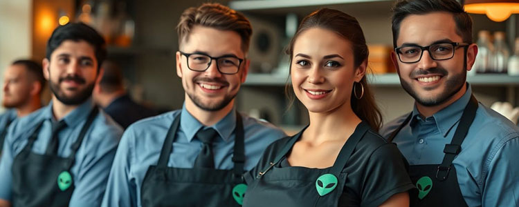 Professional event staffing